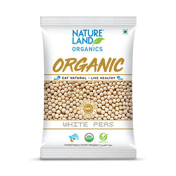 Organic White Peas 500 Gm