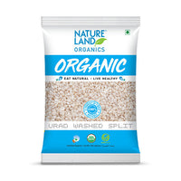 Organic Urad Washed split 500 Gm