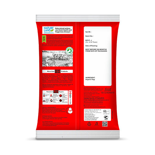 Organic Ragi Flour 500 Gm