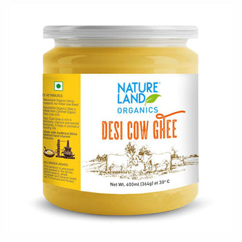 Organic Premium Cow Desi Ghee 400 ml