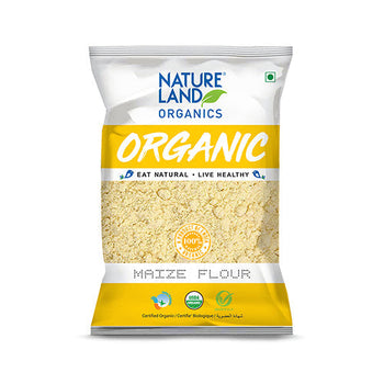 Organic Maize Flour 500 Gm