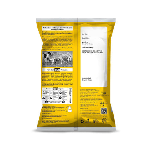 Organic Maize Flour 500 Gm