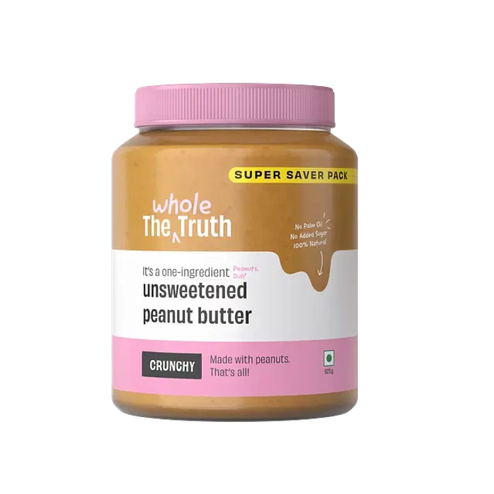 CRUNCHY- Unsweetened Peanut Butter