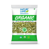 Organic Green Moong Split 500 Gm