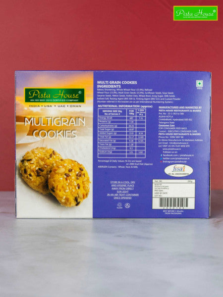 Multi Grain Cookies 200 GMS