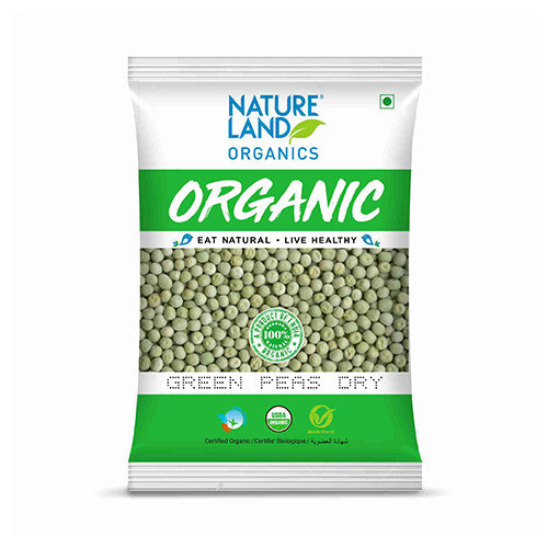 Organic Green Dry Peas 500 Gm