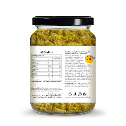 Organic Green Chilli Pickle 350 Gm