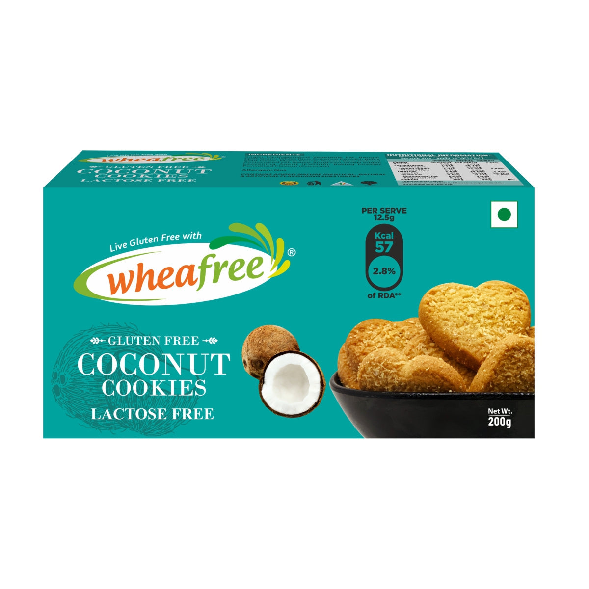 Gluten Free Coconut Cookies- 200g