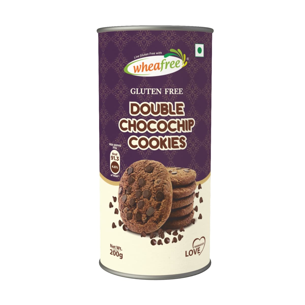 Gluten Free Double Chocochip Cookies- 200g