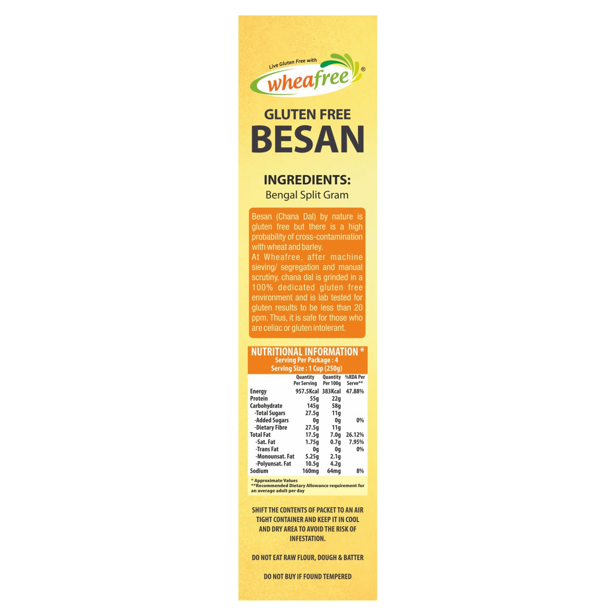 Gluten Free Besan (1Kg)