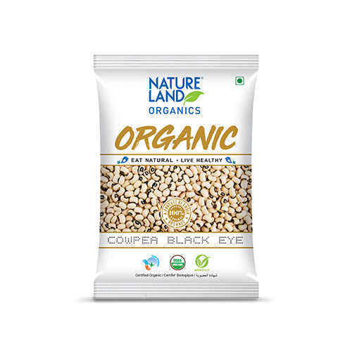 Organic Cowpea Black Eye/Lobhia 500 Gm