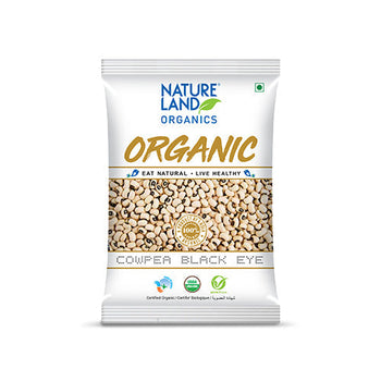 Organic Cowpea Black Eye/Lobhia 500 Gm