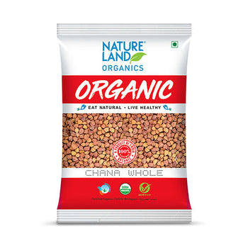 Organic Chana whole 500 Gm