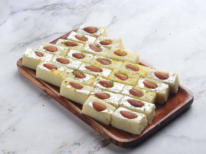 Madhur Sweets Malai Badam Barfi