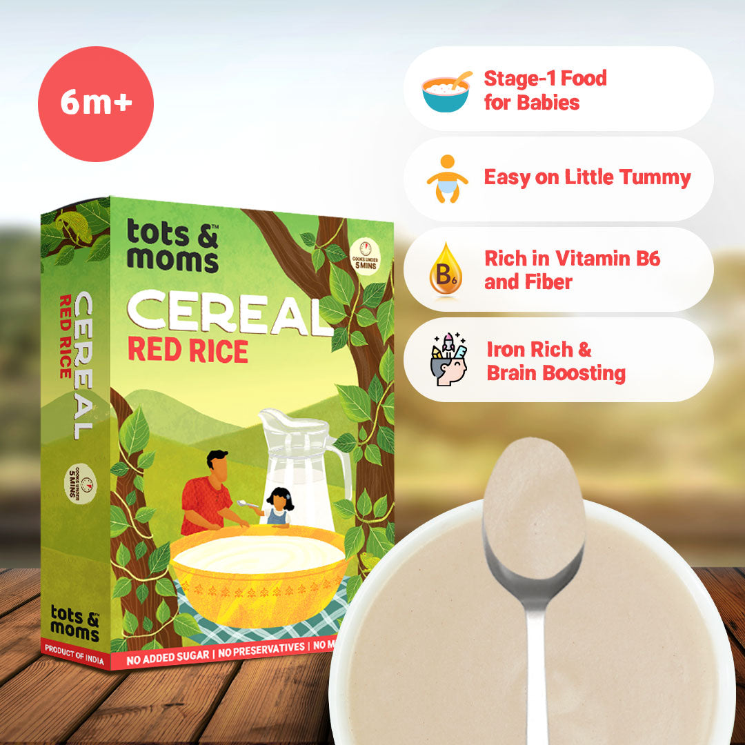 Red Rice Cereal - First Food | 200g