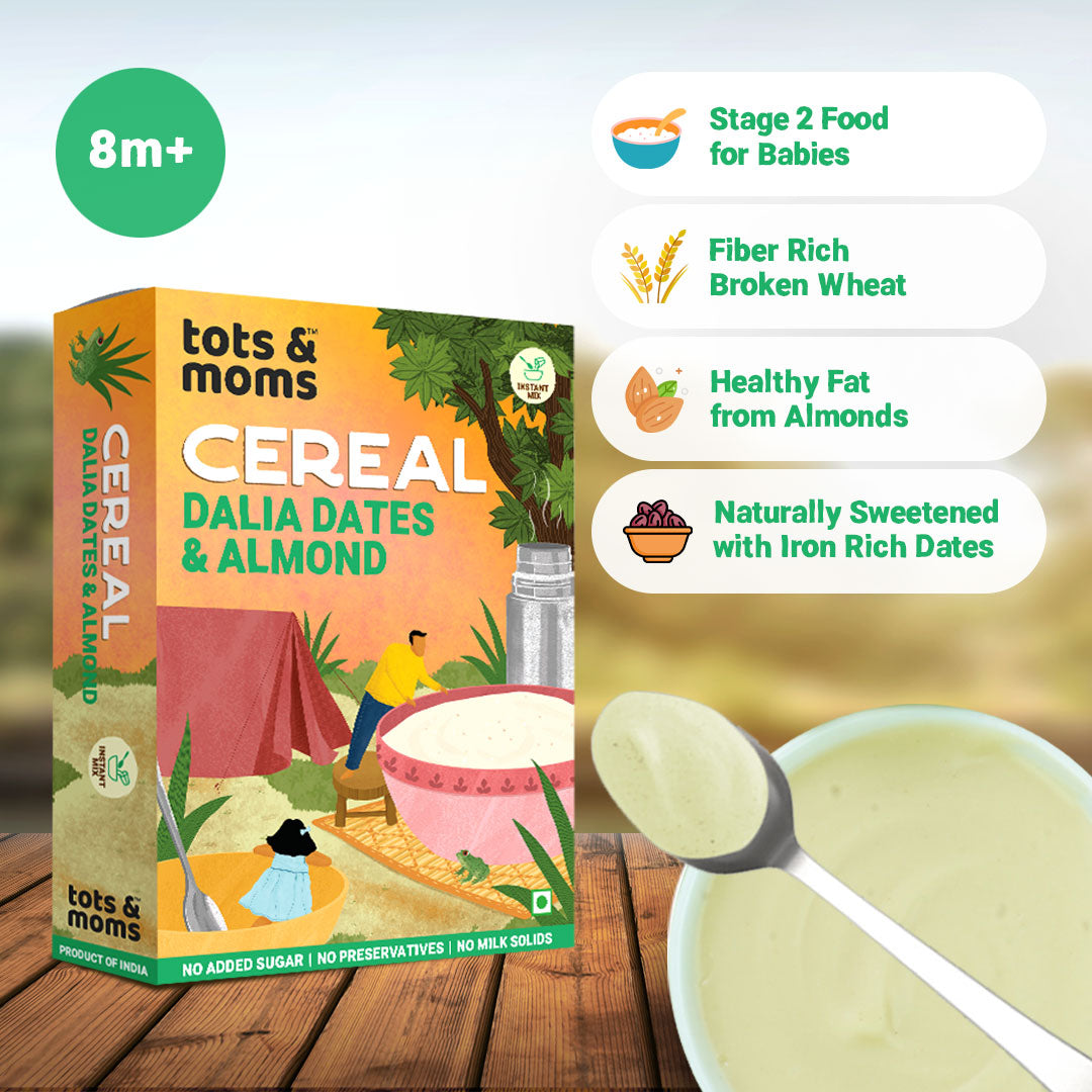 Dalia Dates & Almonds Instant Cereal | 200g