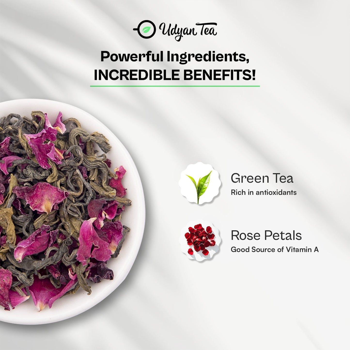 Rose Blossom Green Tea