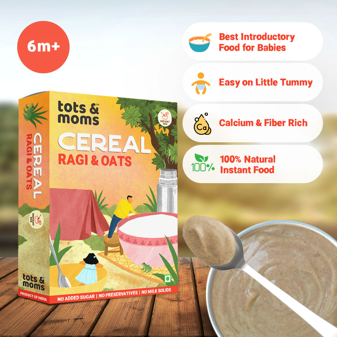 Instant Ragi & Oats  Cereal- 200g