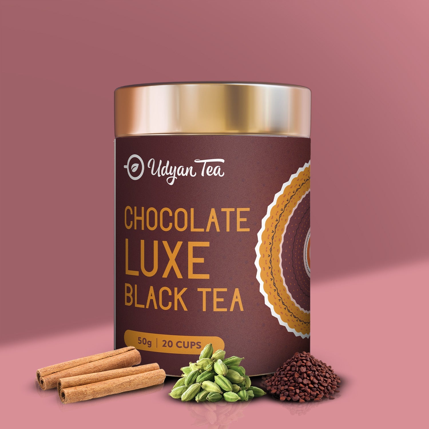 Udyan Tea Chocolate Luxe Black Tea - Veeha Foods