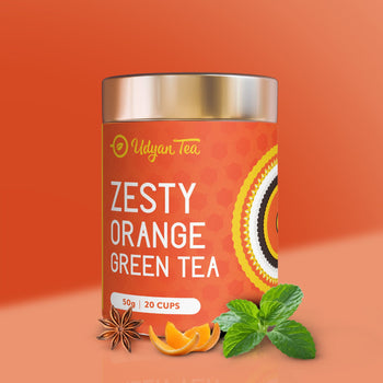 Zesty Orange Green Tea