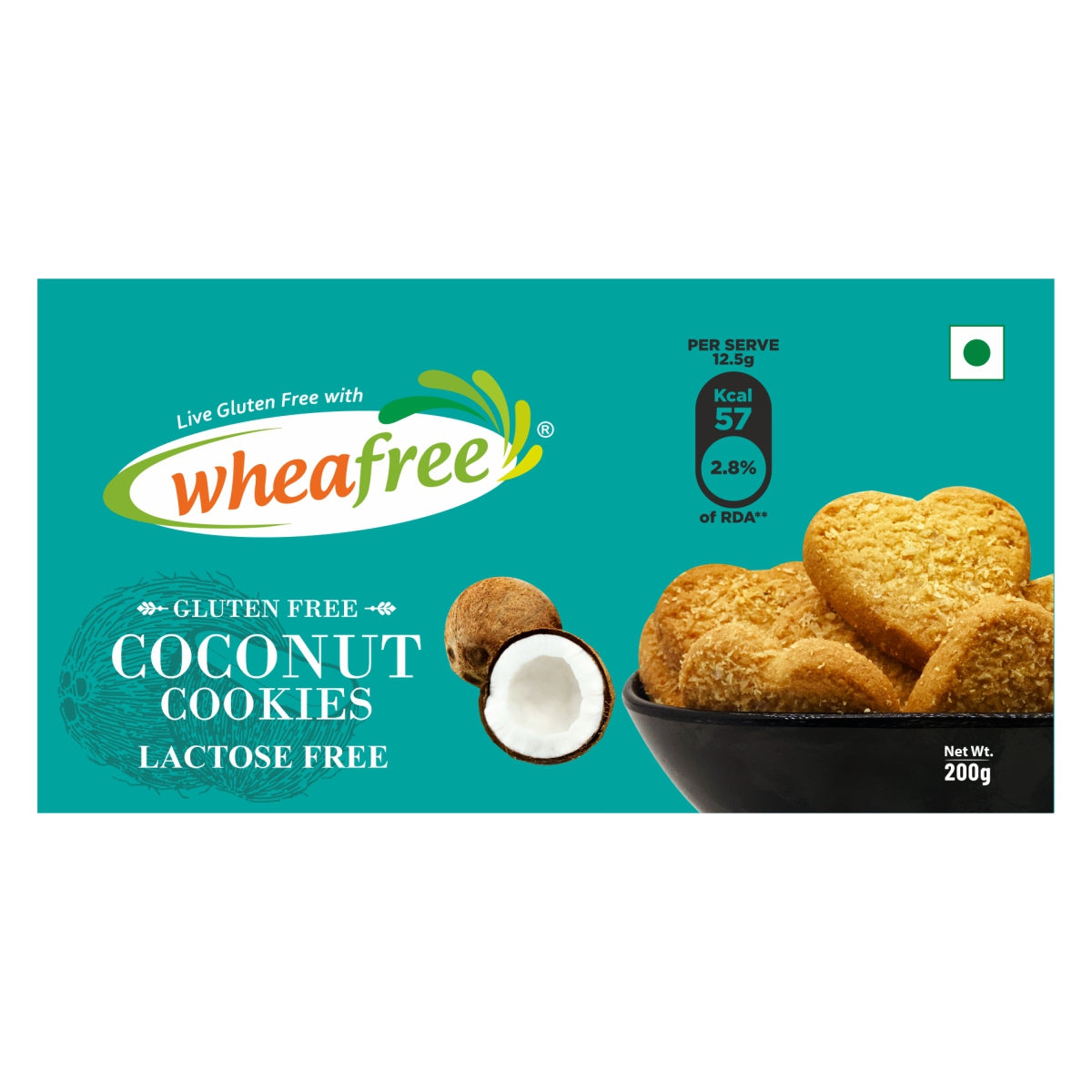 Gluten Free Coconut Cookies- 200g