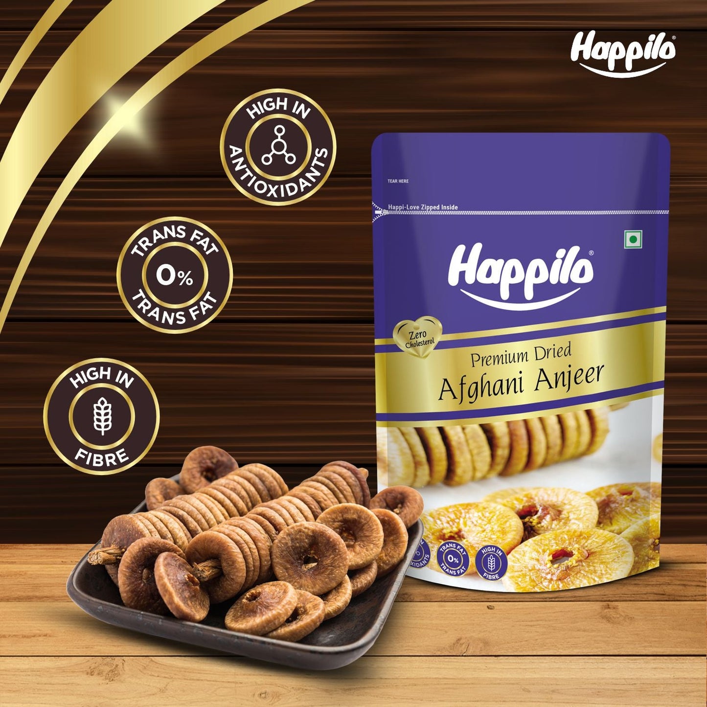 Happilo Premium Dried Afghani Anjeer