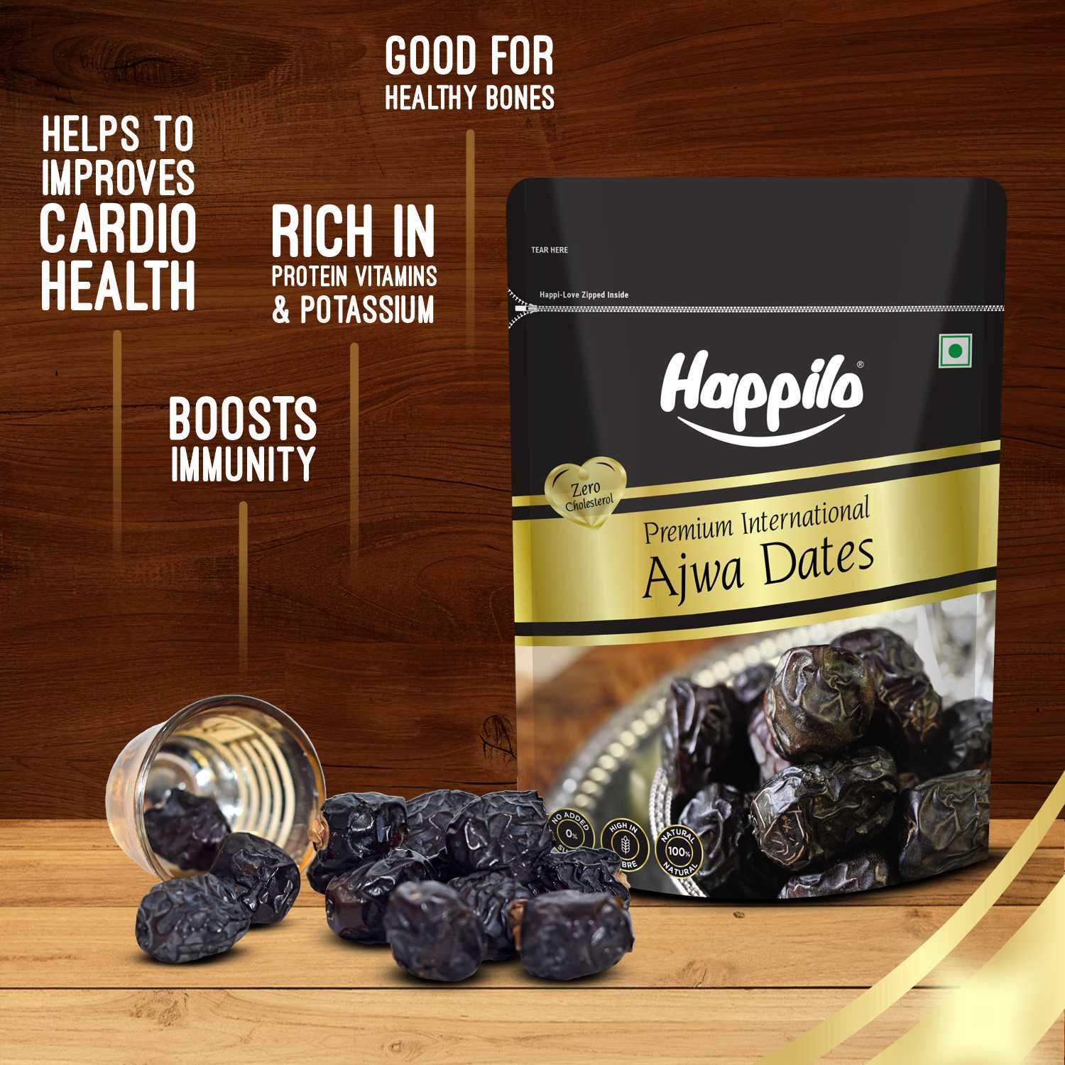 Happilo Premium International Ajwa Dates