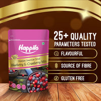 Happilo Premium Dried Blueberry Cranberry Duet