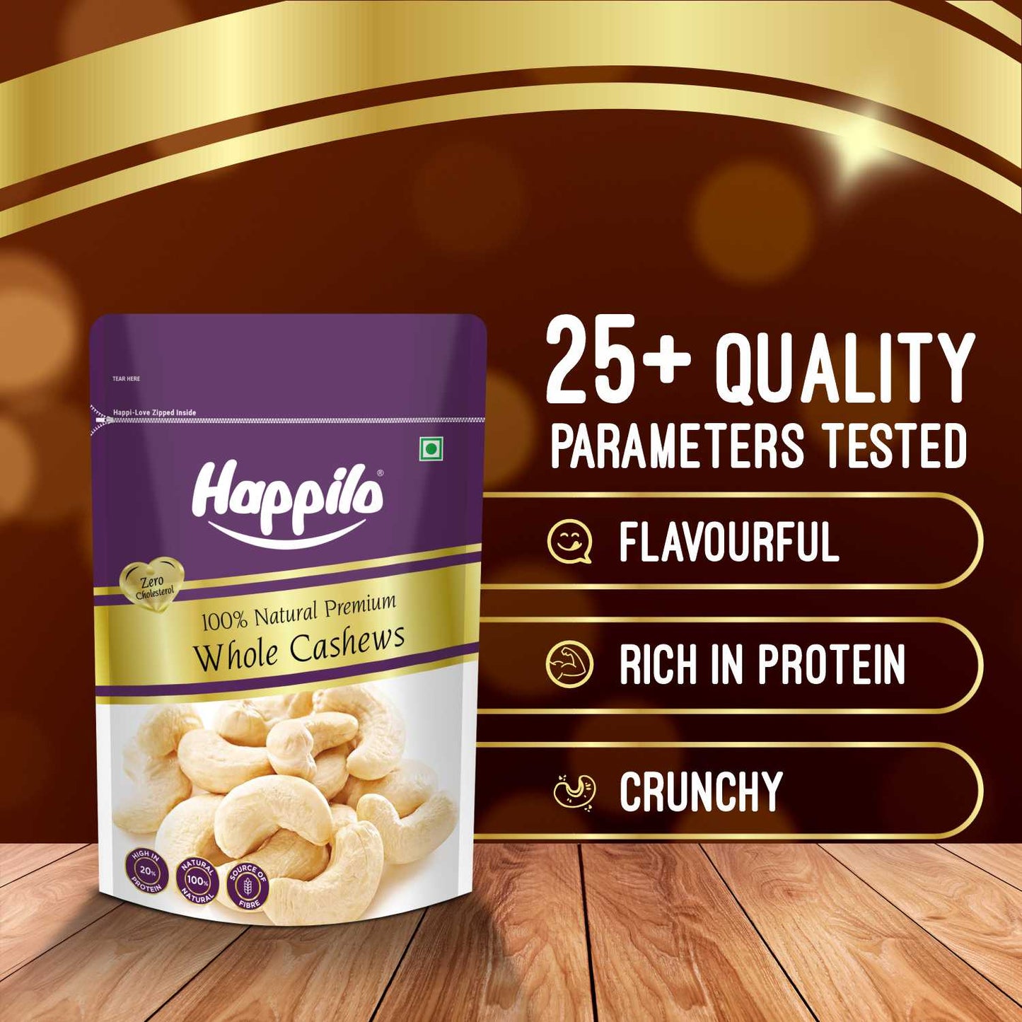 Happilo Premium Whole Cashew Nuts