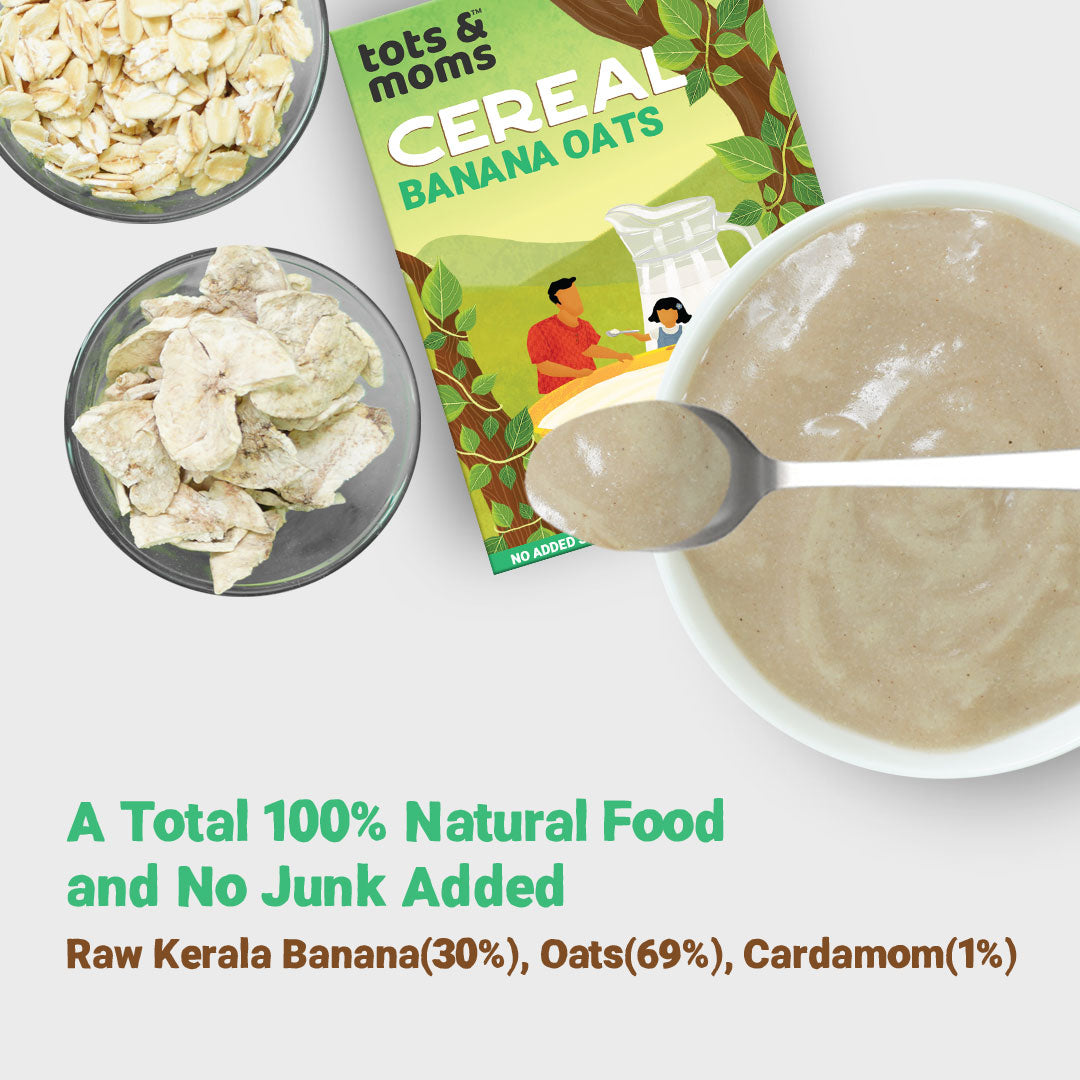 Buy Banana Oats Cereal | 200g