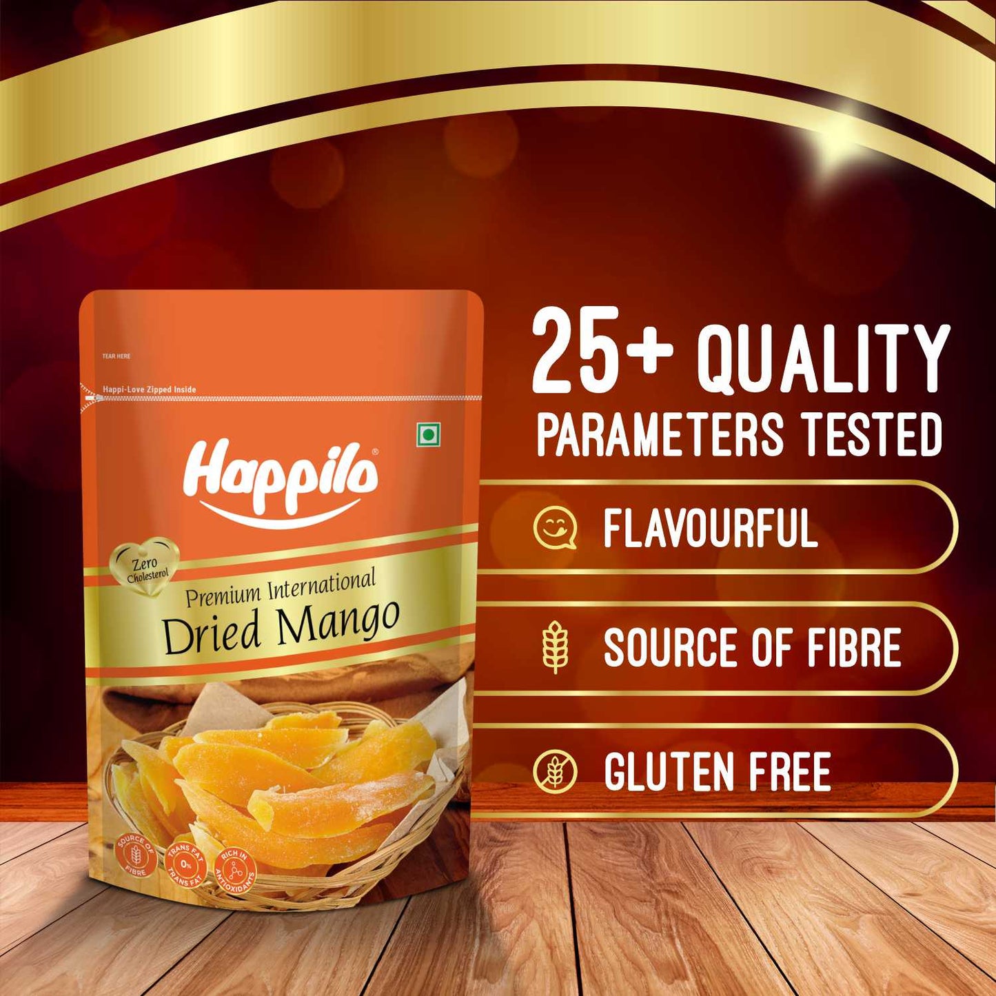 Happilo Premium International Dried Mango