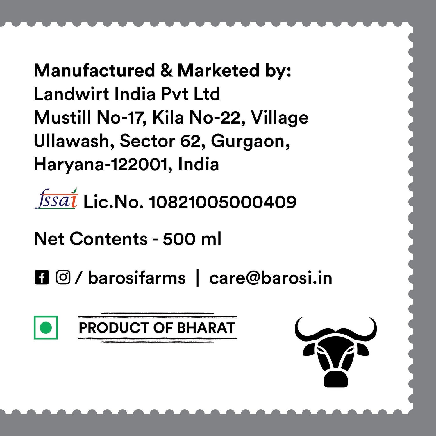 A2 Buffalo Ghee 1 Ltr