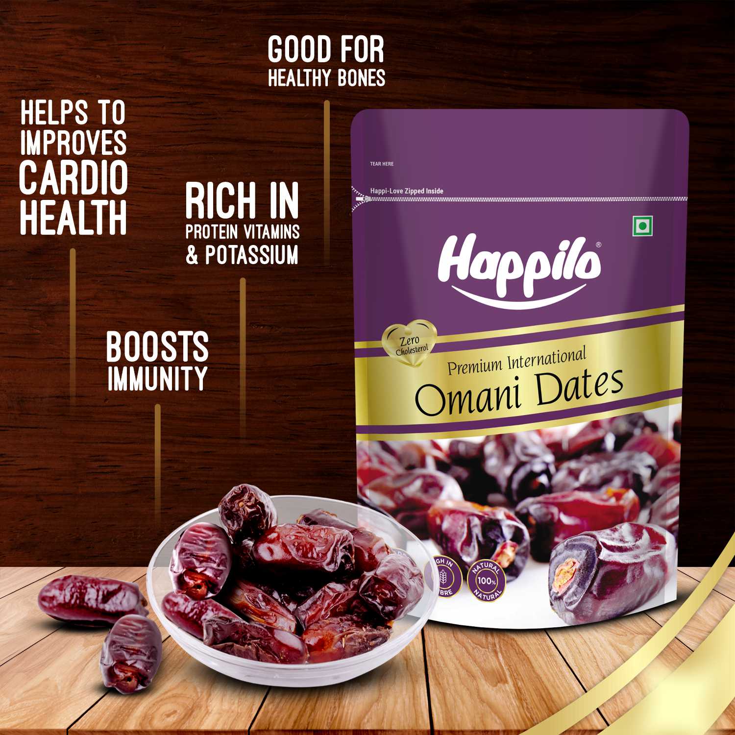 Happilo Premium International Omani Dates