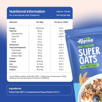 High Protein Super Rolled Oats Unsweetened 1kg