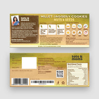 Nuts & Seeds | Millet & Jaggery Cookies - 150g