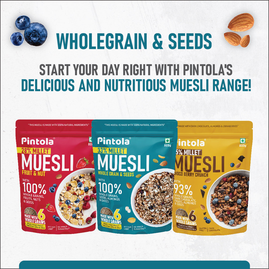 33% Millet | Wholegrain & Seeds Muesli