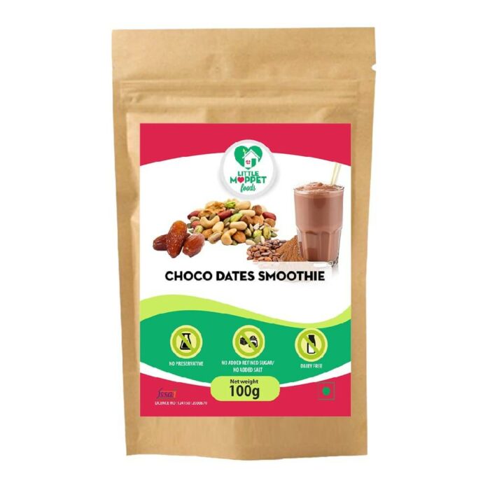 Choco-Dates Smoothie Mix – Instant Drink Mix Powder for Kids and Adults [100g]