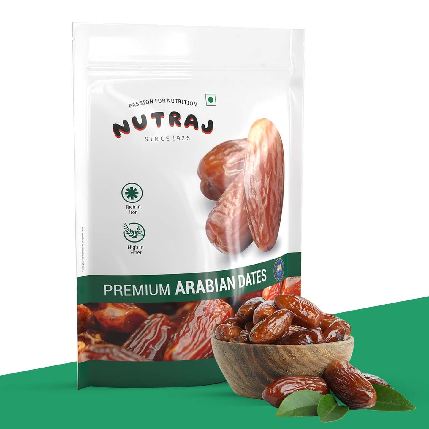 Nutraj Arabian Dates (Khajoor) 500gm