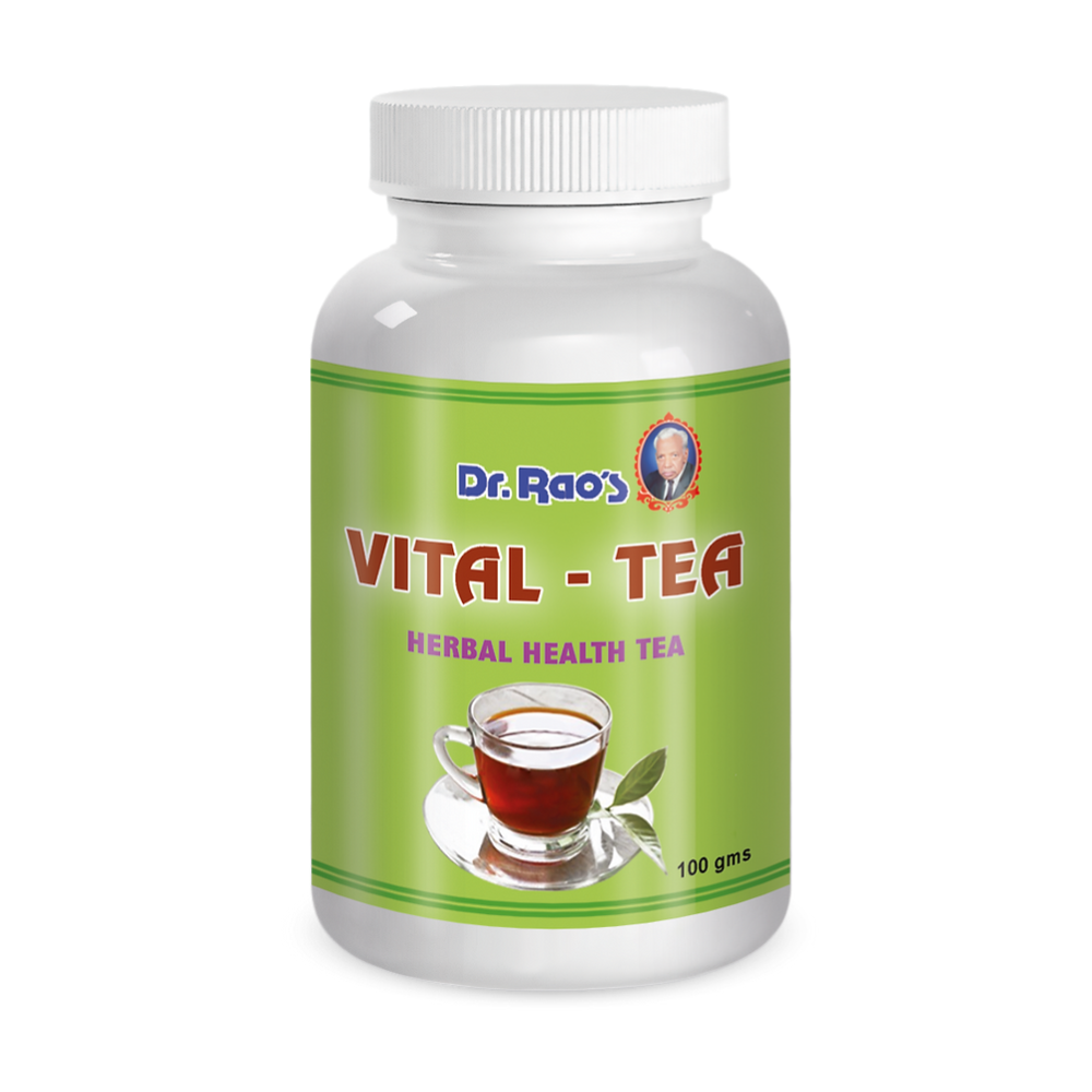 Dr. Rao's Vital Diabetic Herbal Health Tea - 100 gms - Veeha Foods