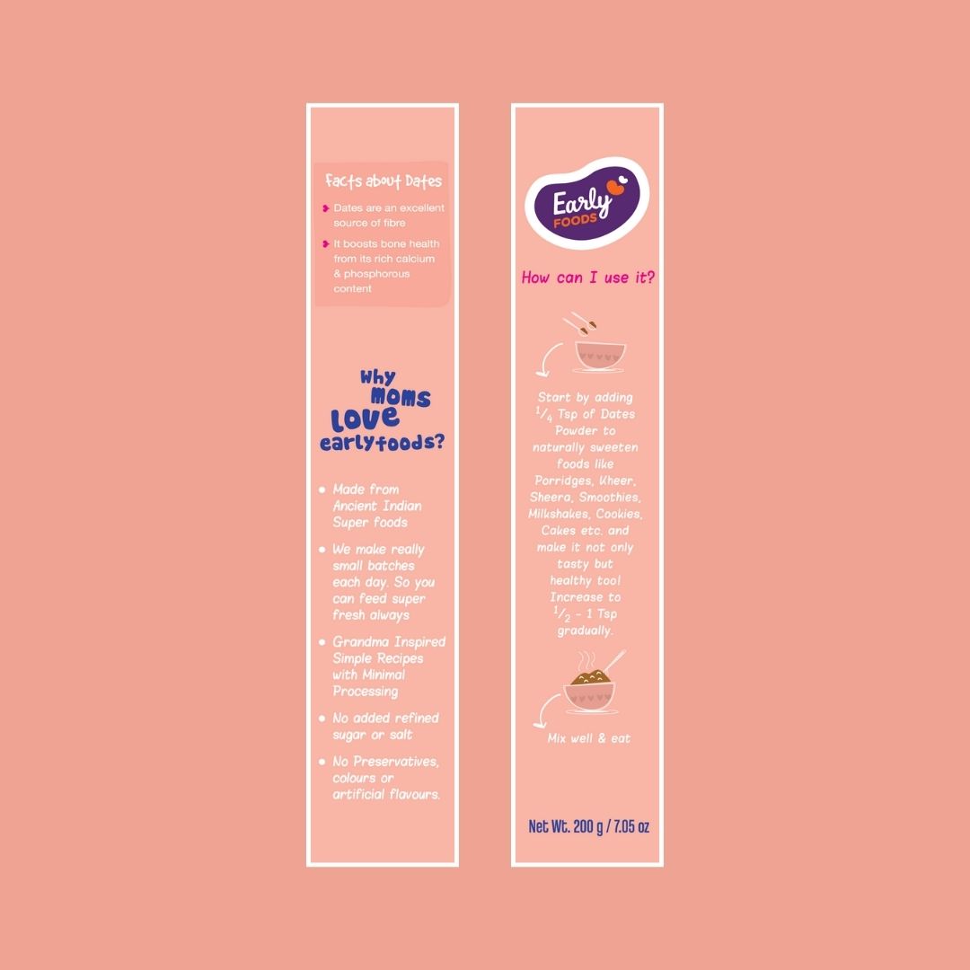 Dry Dates Powder, Kharik Powder