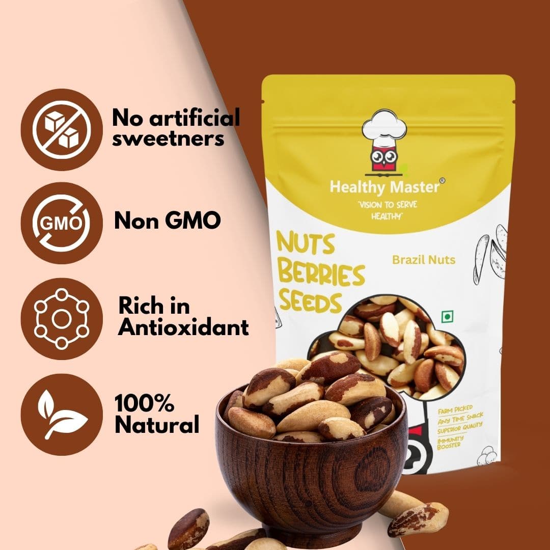 Healthy Master Brazil Nuts Rich in Nutrition - Veeha Foods