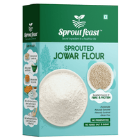 Sprouted Feast Sprouted Jowar Flour - 800 gms