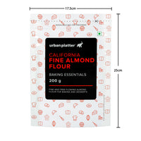 Urban Platter California Fine Almond Flour - 200 gms