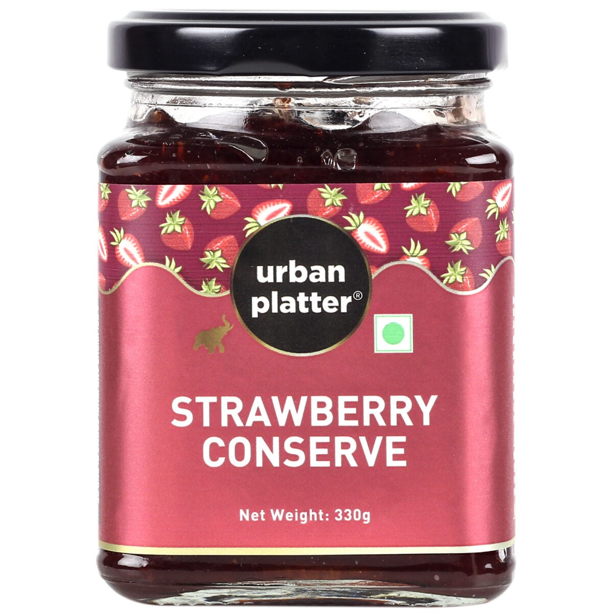 Urban Platter Strawberry Conserve - 330 gms