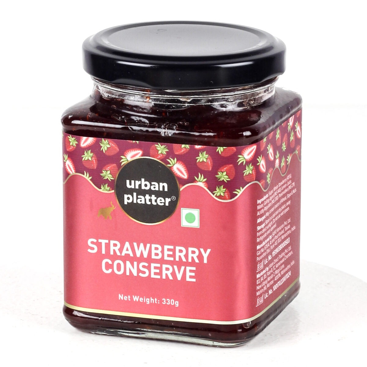 Urban Platter Strawberry Conserve - 330 gms