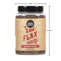 Urban Platter Raw Flax Seeds - 500 gms