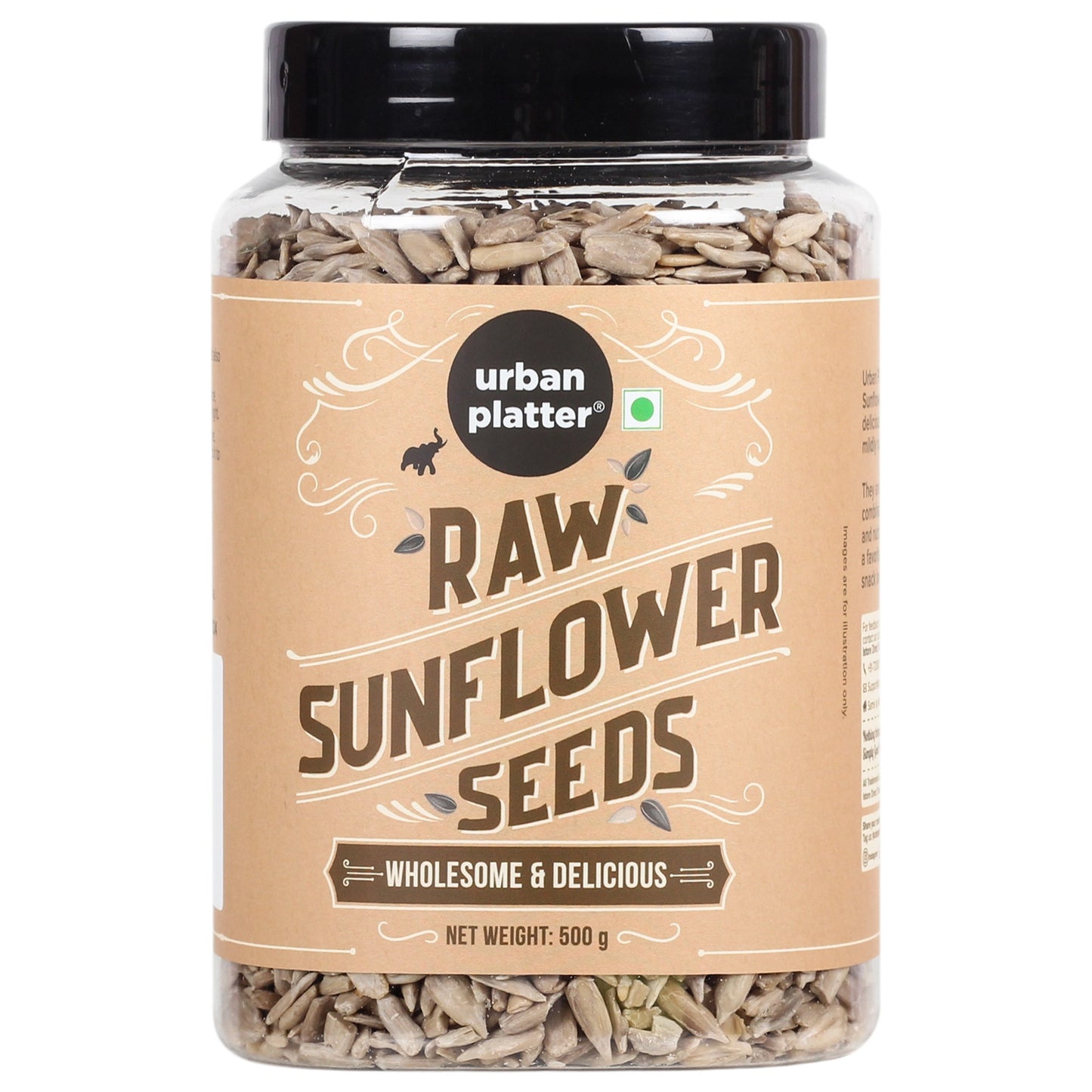 Urban Platter Raw Sunflower Seeds - 500 gms