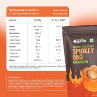 Alpino Peanut Crackers Smokey BBQ 600g (Pack Of 3)