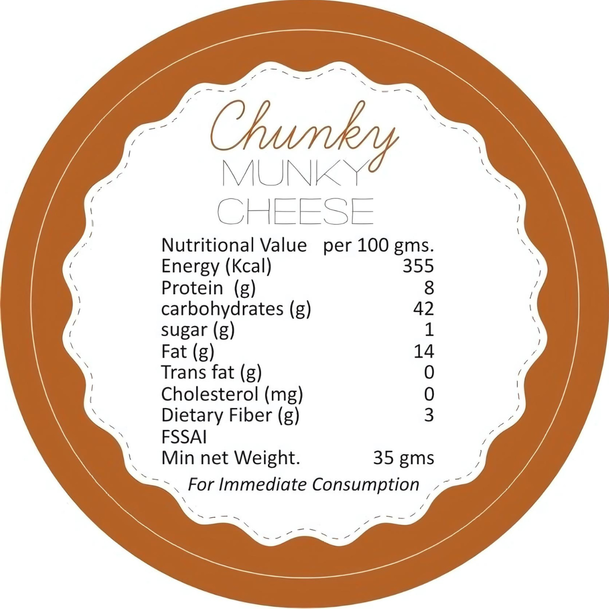 Chunky Munky Cheese