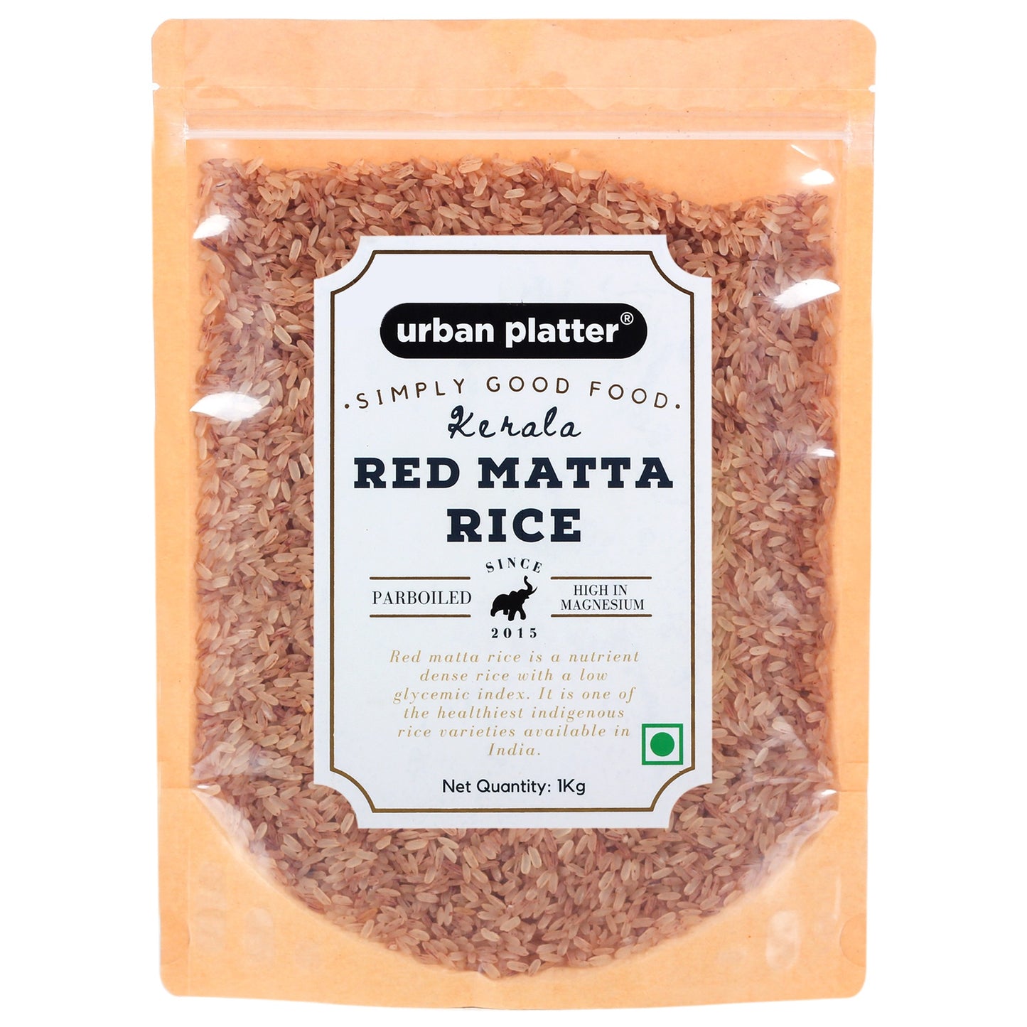 Urban Platter Kerala Red Matta Rice - 1 kg